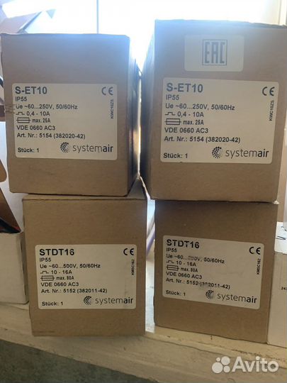 Устройство защиты Systemair stdt 16 Motor