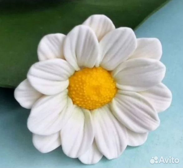 Силиконовая форма ромашка, для шоколада, мыла