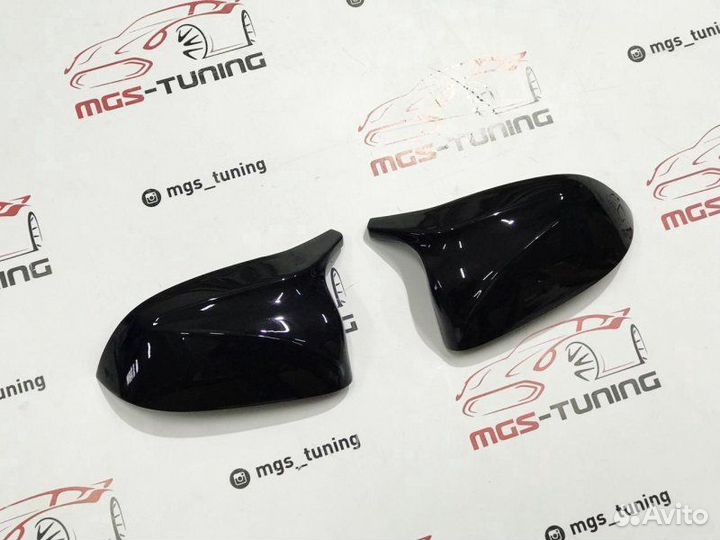 Крышки зеркал М50d на X7 G07 Черные