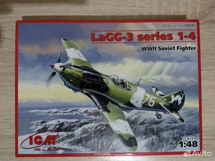 Сборная модель Lagg-3 1:48 ICM