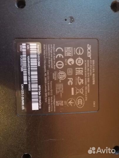 Матрица в сборе на ноутбук Acer MS2394