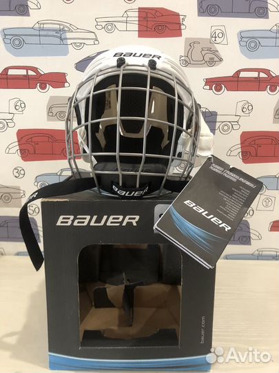 Новый Хоккейный шлем Bauer 2100JR helmet combo