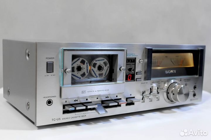 Кассетная Дека Sony TC-U5, 1979 г