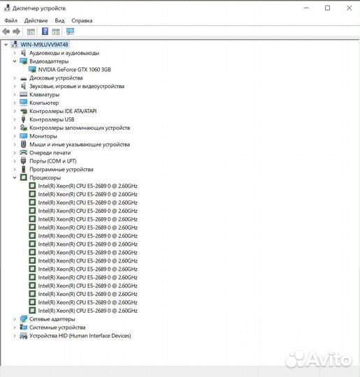 Комплект e5 2689 / 32gb / 1060 3gb