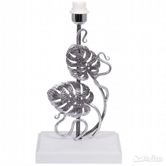 Светильник Monstera Deliciosa Айс Античное серебро