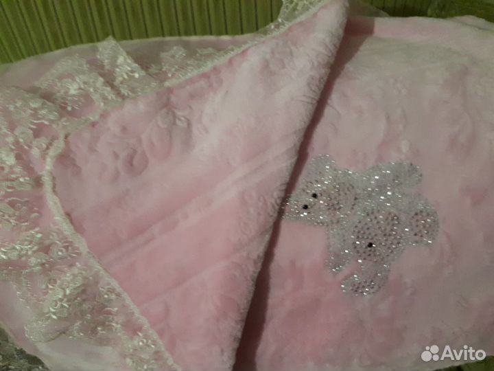 Покрывало одеяло детское очень красивое 1/1 метр