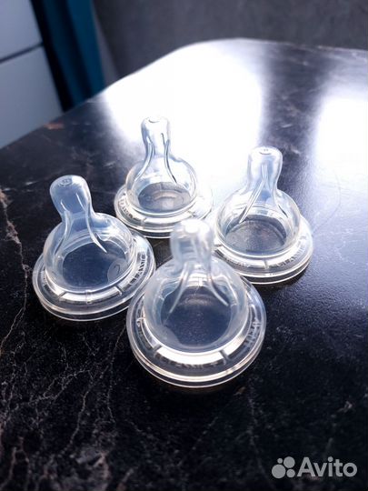 Соски для бутылочек avent