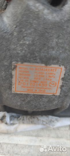 Компрессор кондиционера Mazda 3 BL 1.6 2009-2013