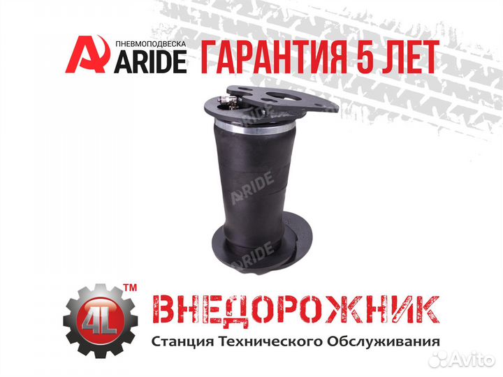 Пневмоподвеска Citroen Jumpy, задняя ось