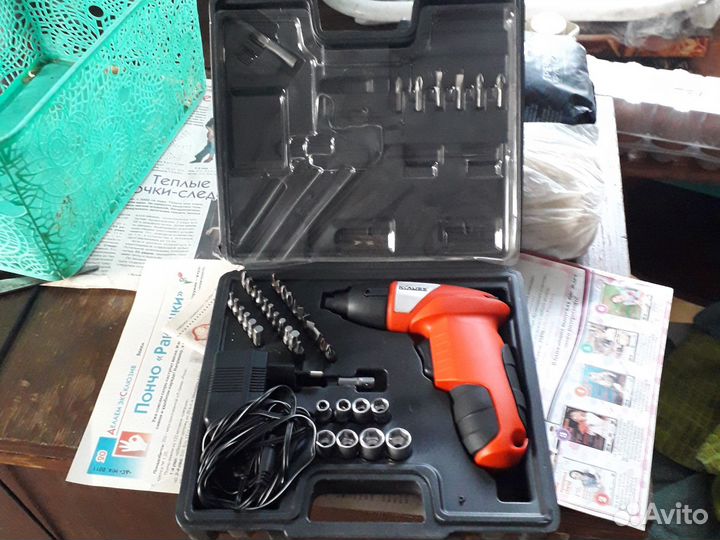 Аккумуляторная отвертка