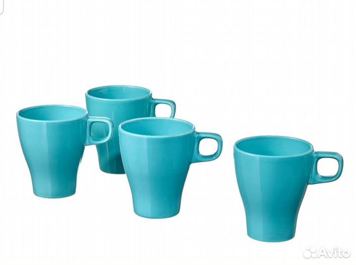 Кружки Икеа в коробке.Фэргрик