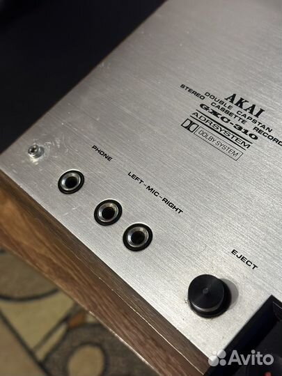 Кассетная дека akai gxc 310