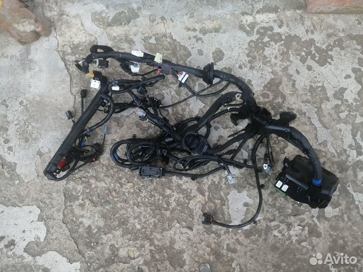 Новая моторная проводка Hyundai Solaris 2011-2016