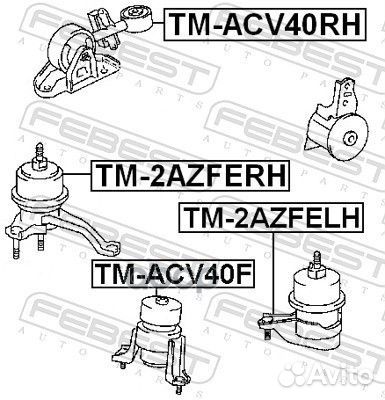 Опора двигателя TM-2azfelh TM-2azfelh Febest