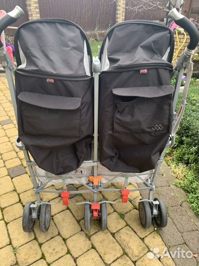 Коляска для двойни Maclaren