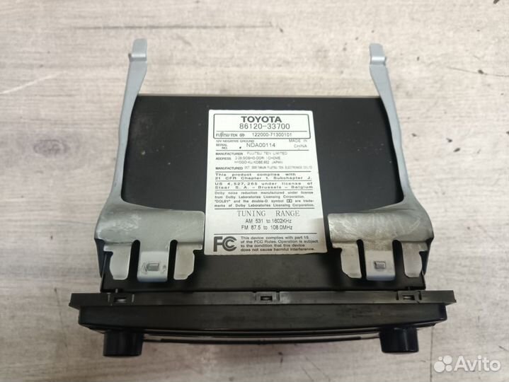 Магнитола Toyota Camry XV30 (2001—2006)