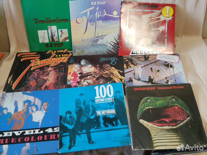 Пластинки виниловые