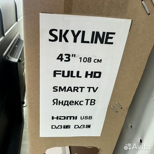 Smart-TV Телевизор SkyLine 43LST6575 (Рассрочка / 6119)