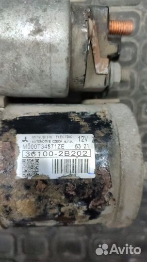 Стартер Kia Ceed 2 JD 1.6 G4FG