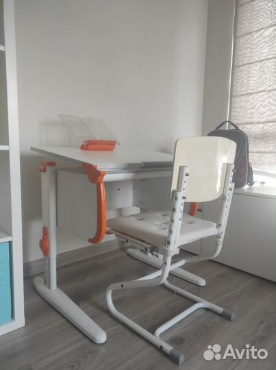 Растущая парта со стулом Дэми