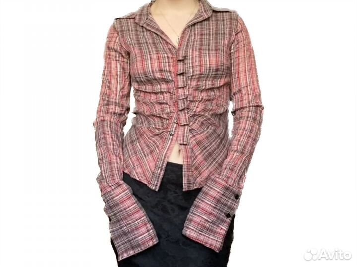 Винтажная рубашка женская