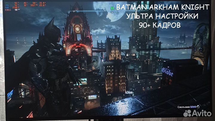 Игровой комп Intel 13100f RTX 3050 16 gb Hyper X