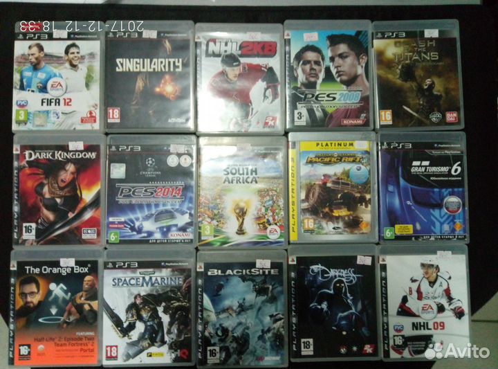 Игры на playstation 3, PS3