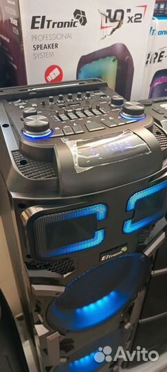 Мощная Колонка eltronic 30-17, 1500w, 140см, мдф