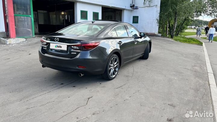 Mazda 6 2.5 AT, 2017, 100 000 км