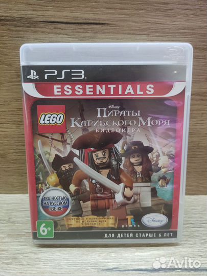 Lego Пираты Карибского Моря игра на PS3