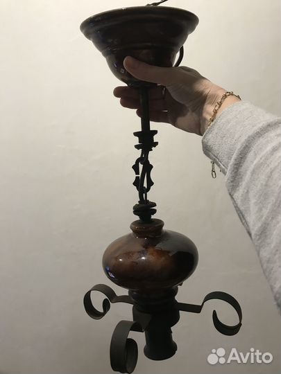 Светильник потолочный подвесной люстра лофт