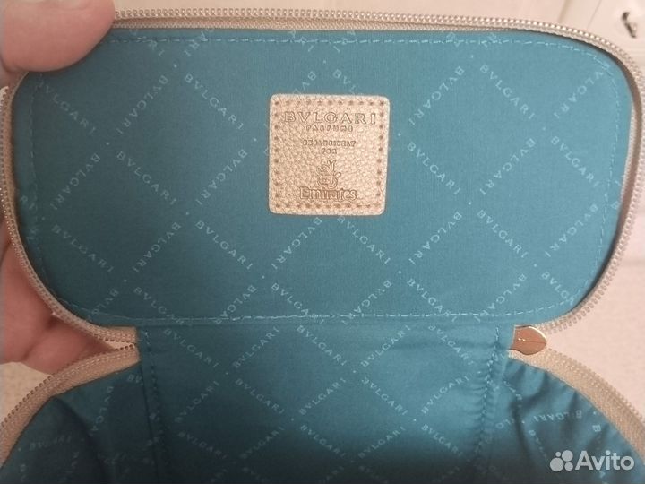 Косметичка bvlgari emirates
