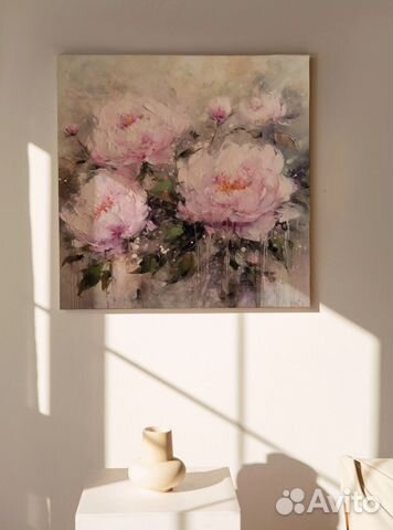 Картина пионы