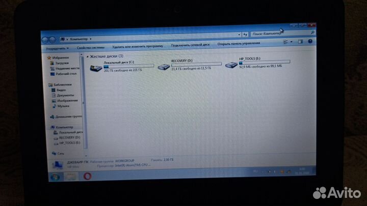 Нетбук HP mini