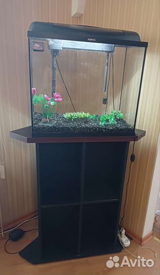 Аквариум 90 л с тумбой