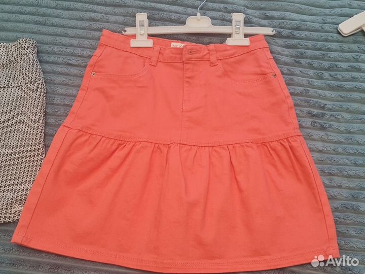 Джинсовая юбка 146-152 см новая