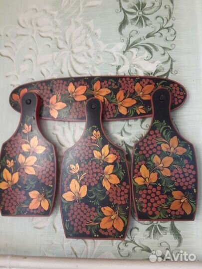 Доска кухонная хохлома набор дерево