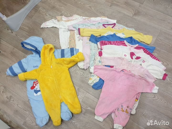 Вещи пакетом на девочку