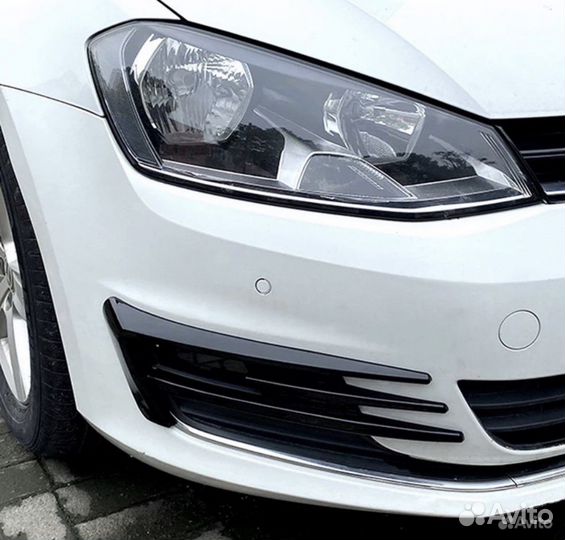 Накладка бампера Volkswagen Golf 7