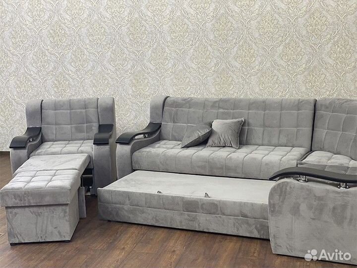 Диван Жасмин + 2 кресла