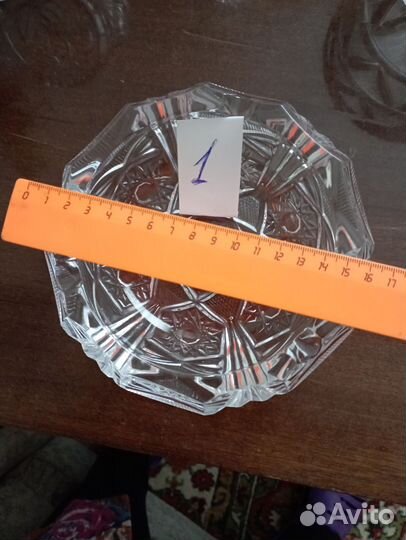 Хрустальные вазы, салатницы, конфетницы и др