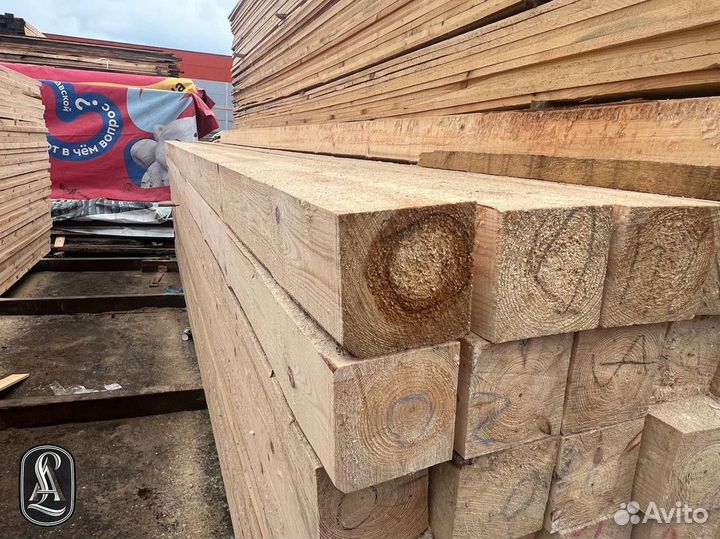 Брус обрезной осина. Любые объёмы