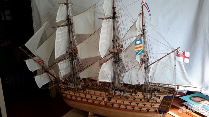 Флагманский корабль адмирала Нельсона 
