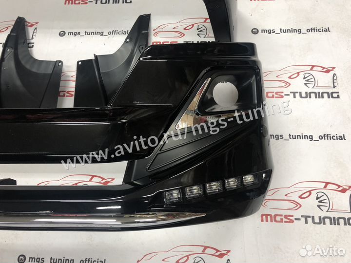 Обвес Modellista для Toyota Prado-150 черный