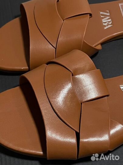 Тапки коричневые Zabaione 37 размер