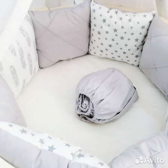 Бортики в кроватку