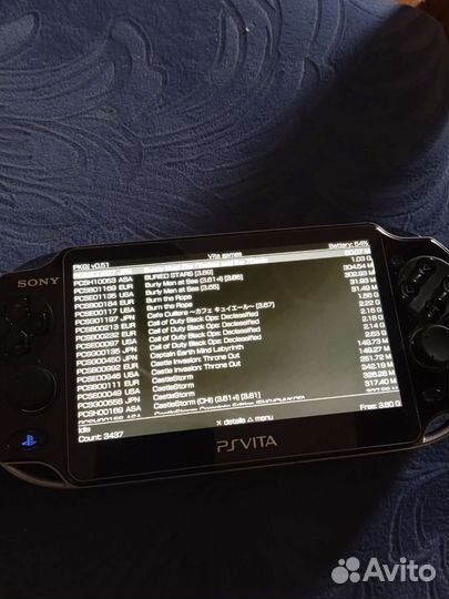 Прошитая Sony ps playstation Vita