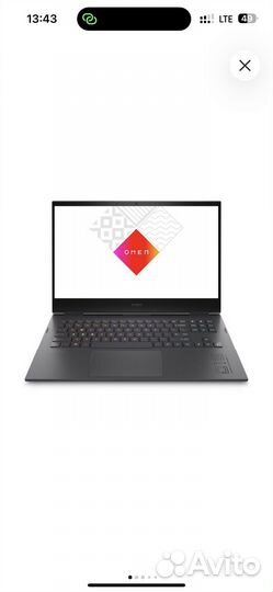 Ноутбук HP Omen 16-c0033ur