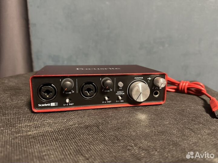 Звуковая карта focusrite scarlett 2i2 2nd gen