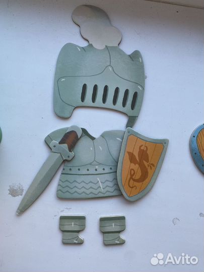 Магнитная игра пазл Выбери костюм